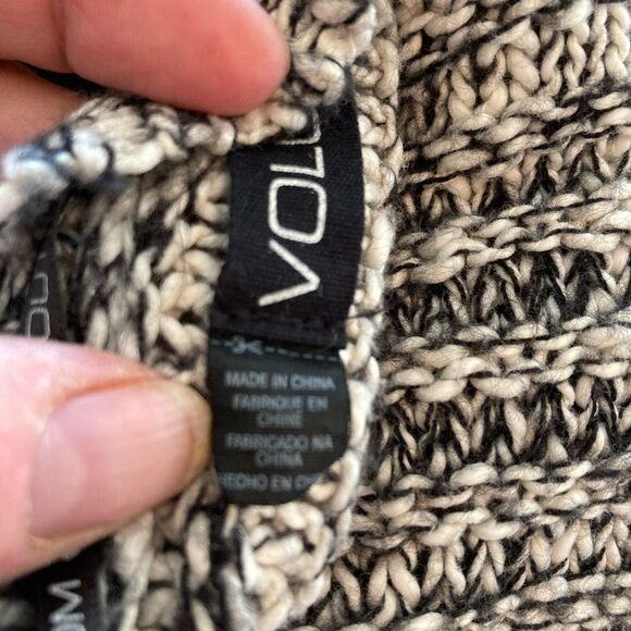 Volcom NWOT long open sweater cardigan - Picture 6 of 8